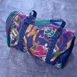 Vintage 90s Luxury Print Colourblock Back